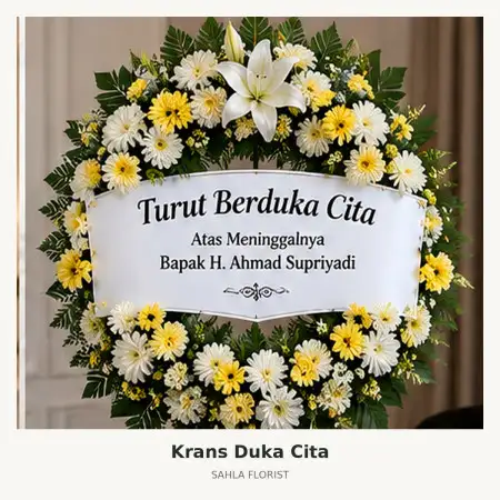 Krans Bunga Duka Katingan